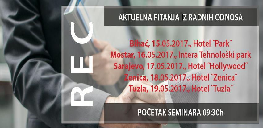 REC: Aktuelna pitanja iz radnih odnosa