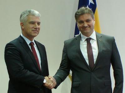 Zvizdić i Reichel: BiH na putu ka EU bilježi uspjeh