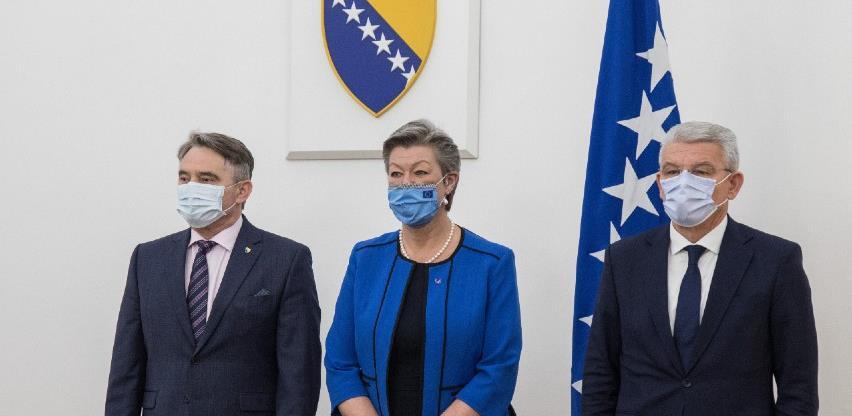 Članovi Predsjedništva BiH primili komesarku za unutrašnje poslove Evropske unije