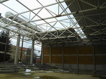 Kingspan isporučio panele za sportsku dvoranu u Visokom