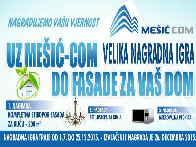 Nagradna igra - Uz Mešić-Com do fasade za vaš dom