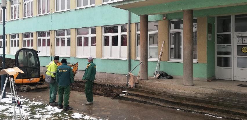 Uklanjanje arhitektonskih barijera za invalidne osobe u SŠC "Nedžad Ibrišimović"