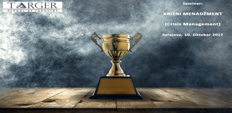 Targer SOI seminar: Krizni menadžment (Crisis Management)