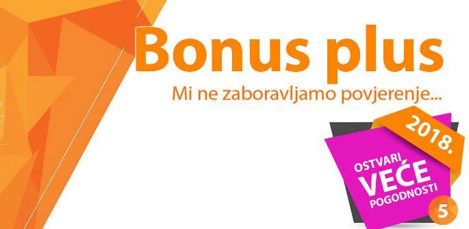 Idealno je vrijeme za Bonus plus!