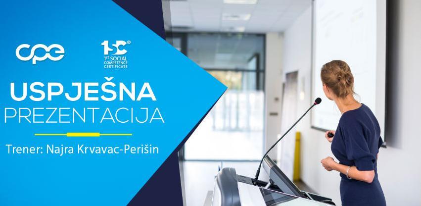CPE organizuje trening "Uspješna prezentacija" u Sarajevu i Tuzli