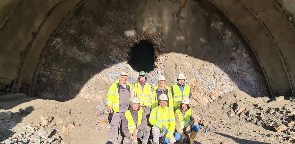 Na poddionici Vranduk – Ponirak probijena i lijeva cijev tunela Vranduk