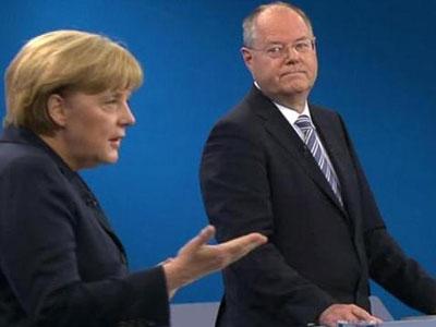 Steinbrueck pobijedio Merkel u TV sučeljavanju