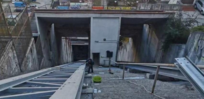 Krajem aprila završetak radova na montaži druge kabine kosog lifta na Ciglanama