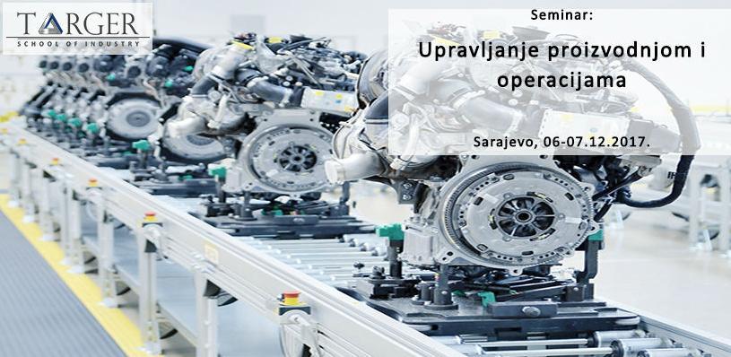Targer SOI trening: Upravljanje proizvodnjom i operacijama