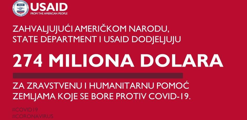 USAID donira 1,2 miliona dolara BiH