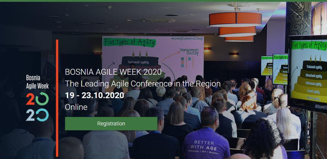 14 sjajnih predavanja vrhunskih Agile stručnjaka u Agile sedmici BAWEEK2020