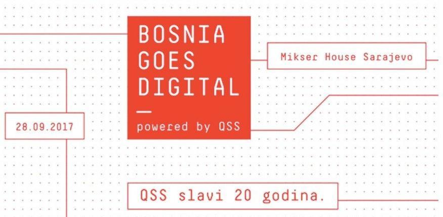 QSS konferencija "Bosnia goes digital" za bržu digitalnu transformaciju BiH