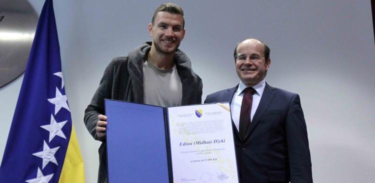 Edinu Džeki dodijeljena Državna nagrada za sport
