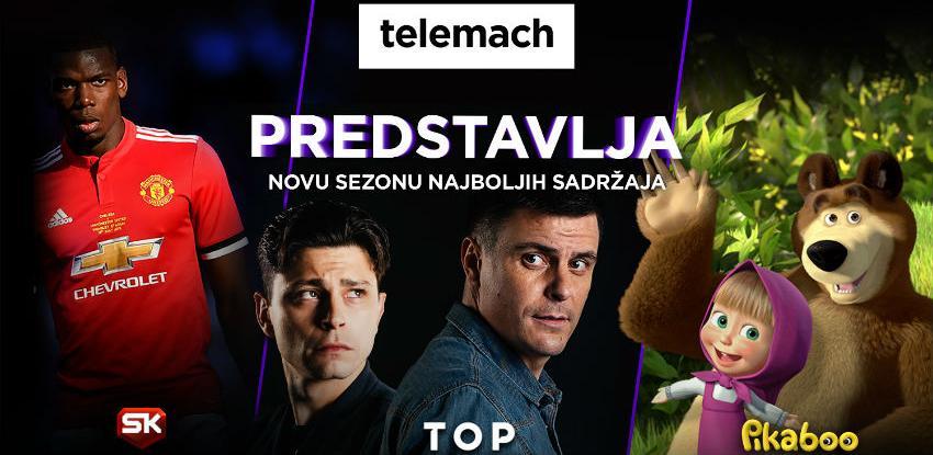Telemach predstavlja nove vrhunske sadržaje i ukida doplatu za HD kanale