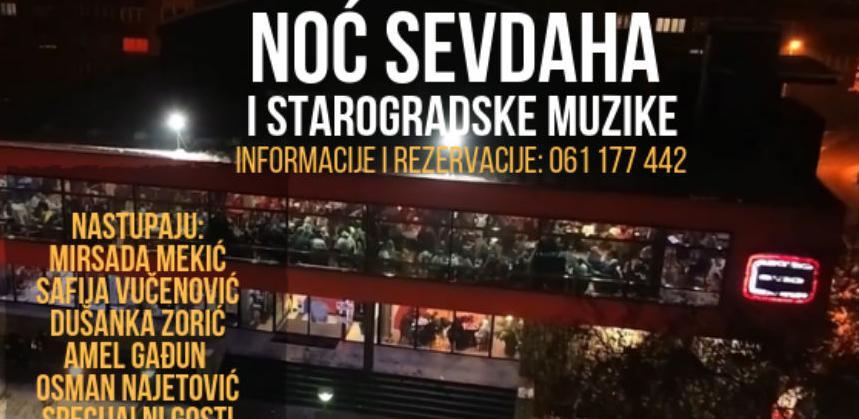 Noć sevdaha i starogradske muzike u Multiplexu "Ekran" Zenica