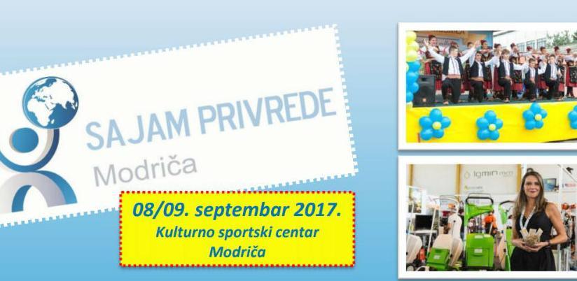 Poziv za "Sajam privrede Modriča 2017"