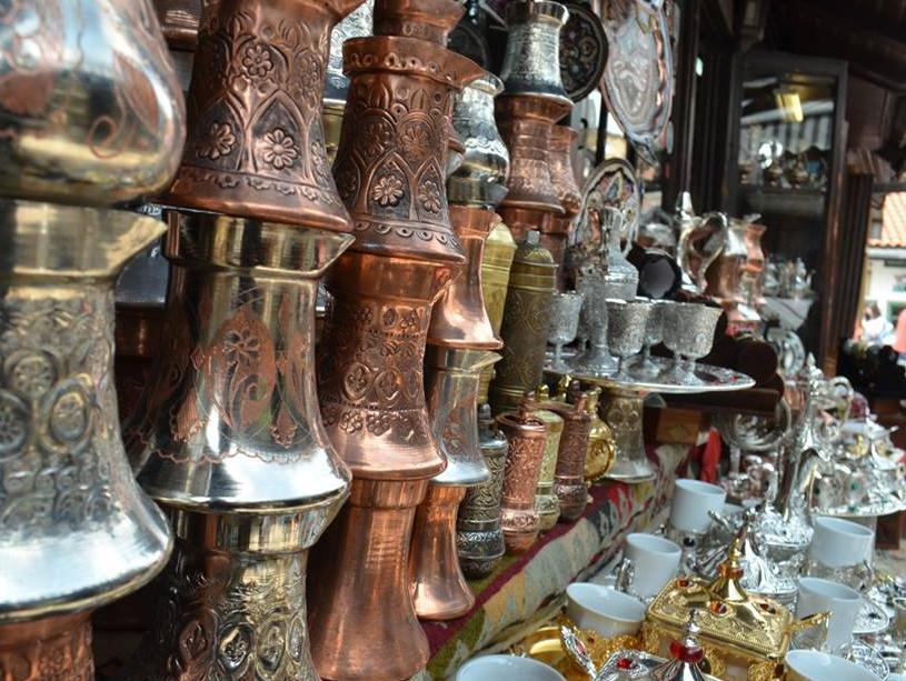 Slab interes turista za tradicionalne suvenire s Baščaršije