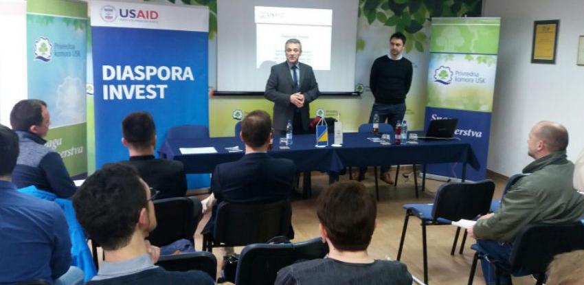 Projekt Diaspora Invest prilika za povećanje investicija iz dijaspore u USK-u