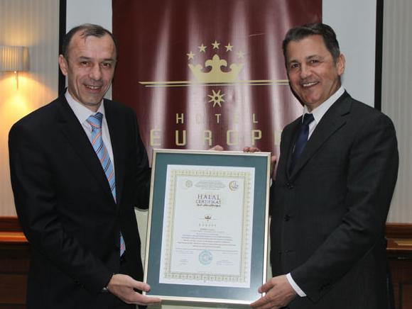 Hotel Europe halal certificiran