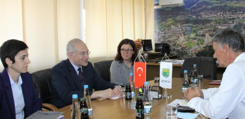 Novi turski ambasador Sadik Babur Girgin prvi put posjetio Grad Zenicu i ZDK