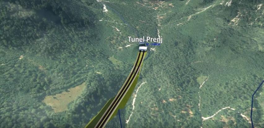 Uskoro tender za tunel Prenj: Pogledajte kako će izgledati