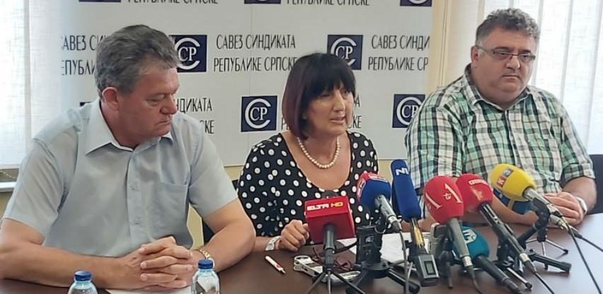 Sindikat RS-a traži povećanje plaća na 550, a od 1. januara na 600 KM