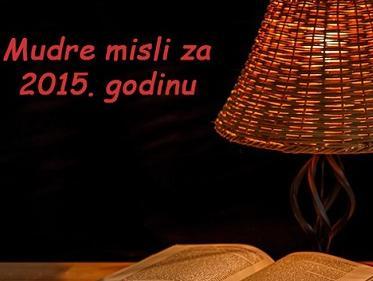 Inspirativne misli za 2015. godinu