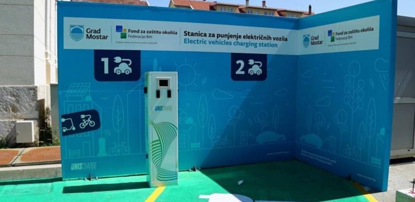 Mostar dobiva prvu javnu punionicu električnih automobila