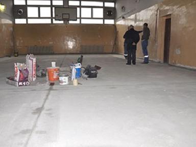 Sanacija fiskulturne sale OŠ "Šejh Muhamed ef. Hadžijamaković"