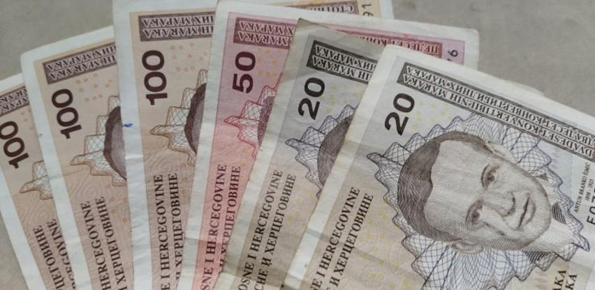 Prihodi od indirektnih poreza u BiH 10,9 odsto manji nego u prošloj godini