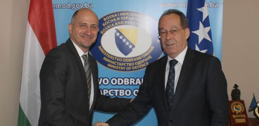 Nastavak intenzivne saradnje BiH i Mađarske u oblasti odbrane