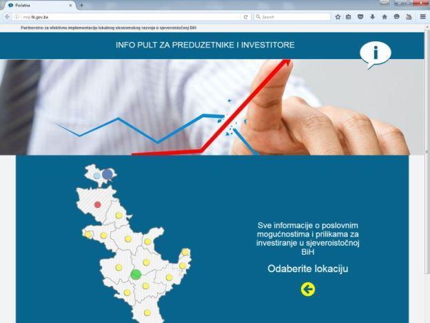 Uspostavljen Info pult za poduzetnike TK