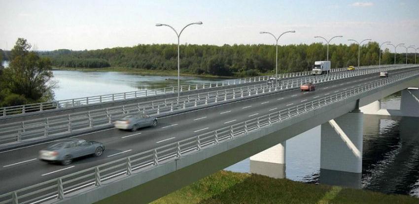 Sve spremno za početku gradnje mosta preko rijeke Save kod Gradiške