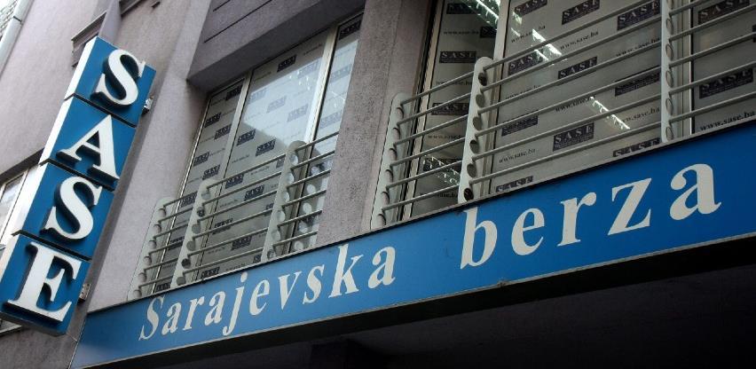 Na Sarajevskoj berzi ostvaren proment od 195.612,13 KM