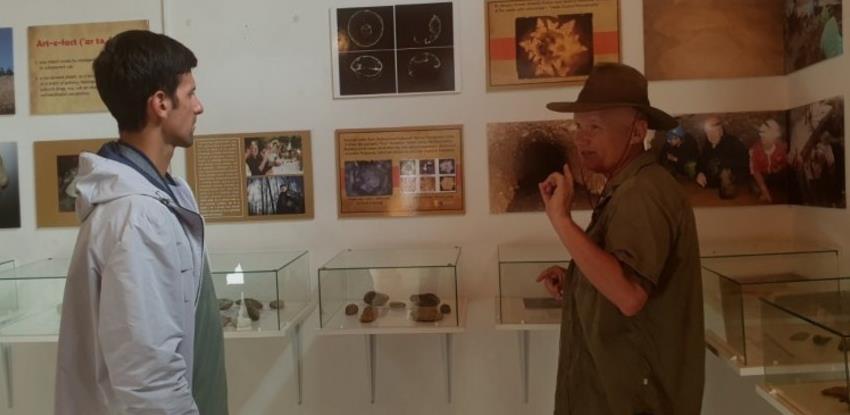 Đoković u posjeti Bosanskoj dolini piramida