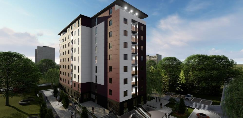 Ovako će izgledati zgrada koja se gradi na entitetskoj liniji