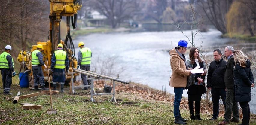 Počela geotehnička ispitivanja za novi most u Docu
