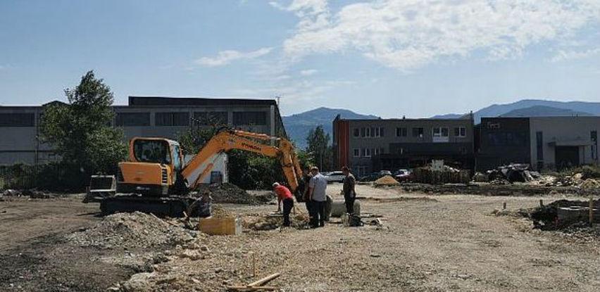 Intenziviraju se radovi na izgradnji saobraćajnica u Poslovnoj zoni Zenica 1