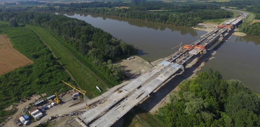 Završeno više od 80 posto radova na izgradnji mosta Svilaj