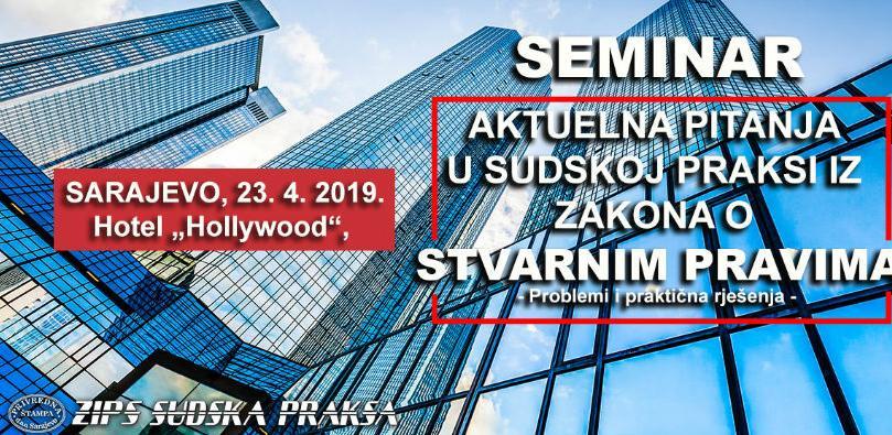 Aktuelna pitanja u sudskoj praksi iz zakona o stvarnim pravima
