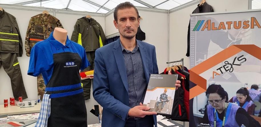 Alatuša predstavila novu Ateks kolekciju proizvoda na sajmu "EKOBIS 2021"