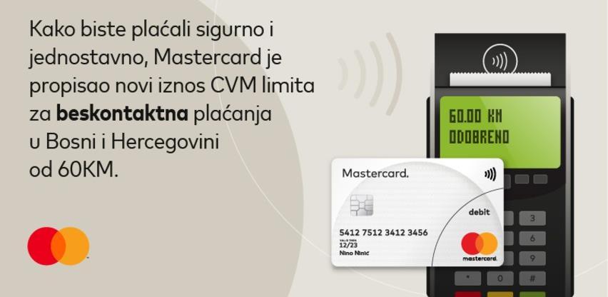 Mastercard propisao novi iznos CVM limita: Do 60KM bez PIN-a