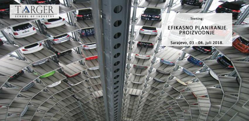 Targer SoI trening: Efikasno planiranje proizvodnje (Operacija)