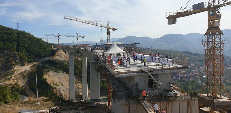 Izgrađen najviši vijadukt na Koridoru 5C