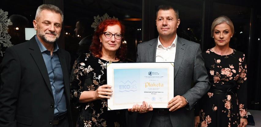 Priznanje za BBI banku na sajmu Ekobis Bihać 2021.