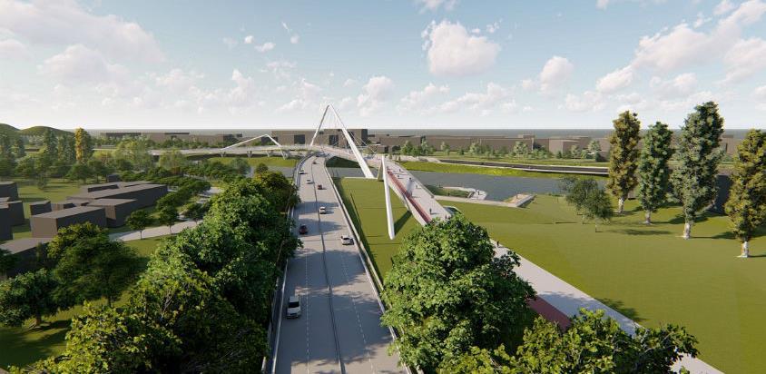 Most u banjalučkom Docu u projektovanju, prvi radovi na jesen