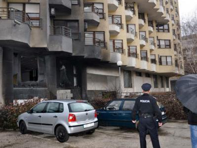Požar u Hotelu "Ero" u Mostaru