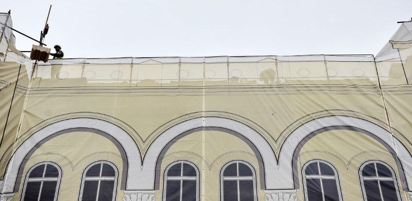 Obimni radovi: Intenzivirana sanacija Banskog dvora