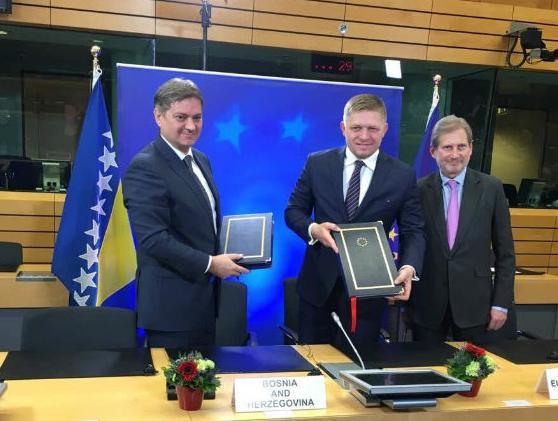 Zvizdić u Bruxellesu potpisao Protokol uz SSP