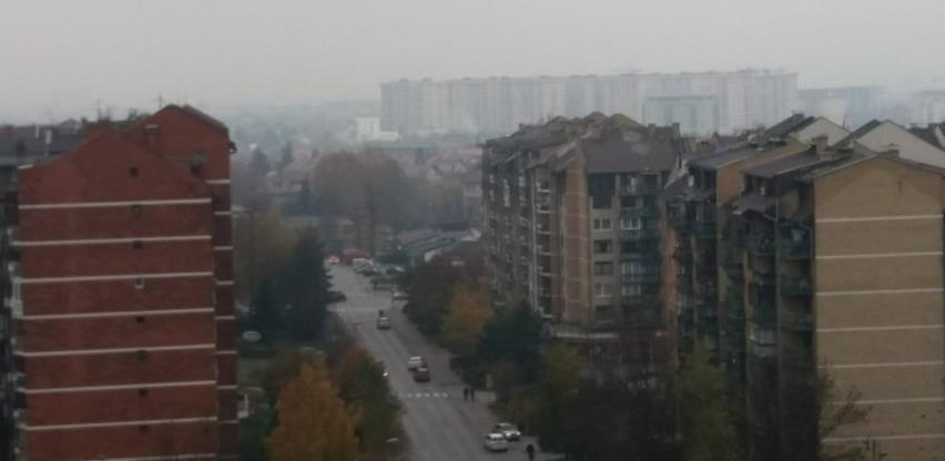 Trend zagađenja zraka u KS i u naredna tri dana